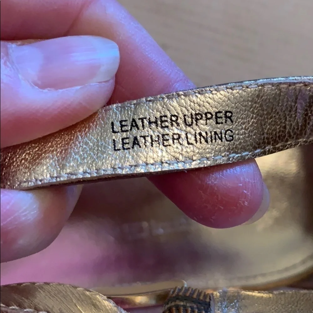 VIA SPIGA fully leather sandals/Copper/Italy/8.5.​​​​​​​​​​​​​​​​​​​​​